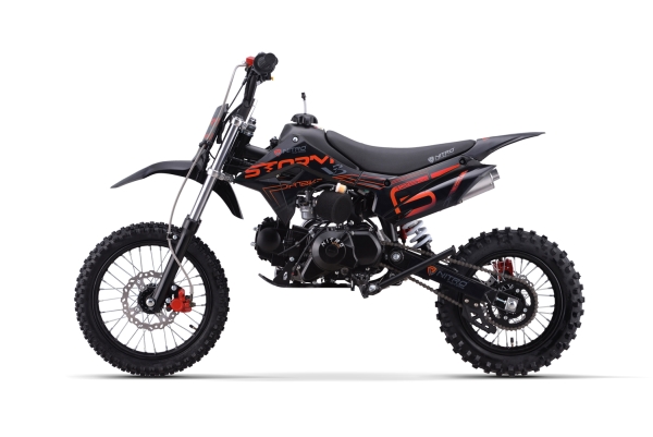 NITRO MOTORS 125cc Kinder Dirtbike Storm V3 BRX 14/12 4-Gang Manuell